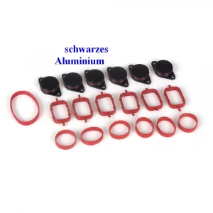 6x Drallklappen Dichtungssatz 32mm für BMW 3er 5er 7er E60 E61 E87 X3 X5 M57 M57N