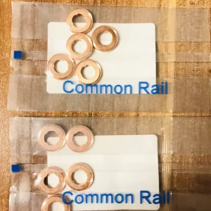 6x Dichtring Kupferscheibe f. Injektor BOSCH F00VC17503 für BMW FIAT FORD Mercedes OPEL Peugeot Citroen