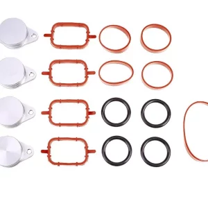 4er Drallklappen Dichtungs Satz 32mm BMW 525D 520D 535D 5er E60 E61 X3 X5 M57 M57N Motor