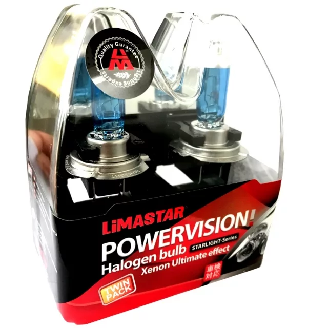 H7 XENON LOOK 6000K 12V 55W Lampen - Limastar Powervision