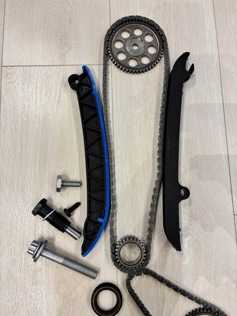 SKF Steuerkettensatz für VW 1.2 TSI 1.2 TFSI 86PS 90PS 105PS CBZA CBZB – Bild 2