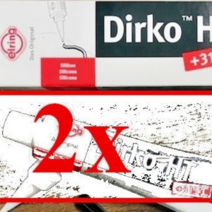 2x Elring Dirko HT 006.553 schwarz Dichtstoff Dichtmasse 2x70ml Hochtemperatur