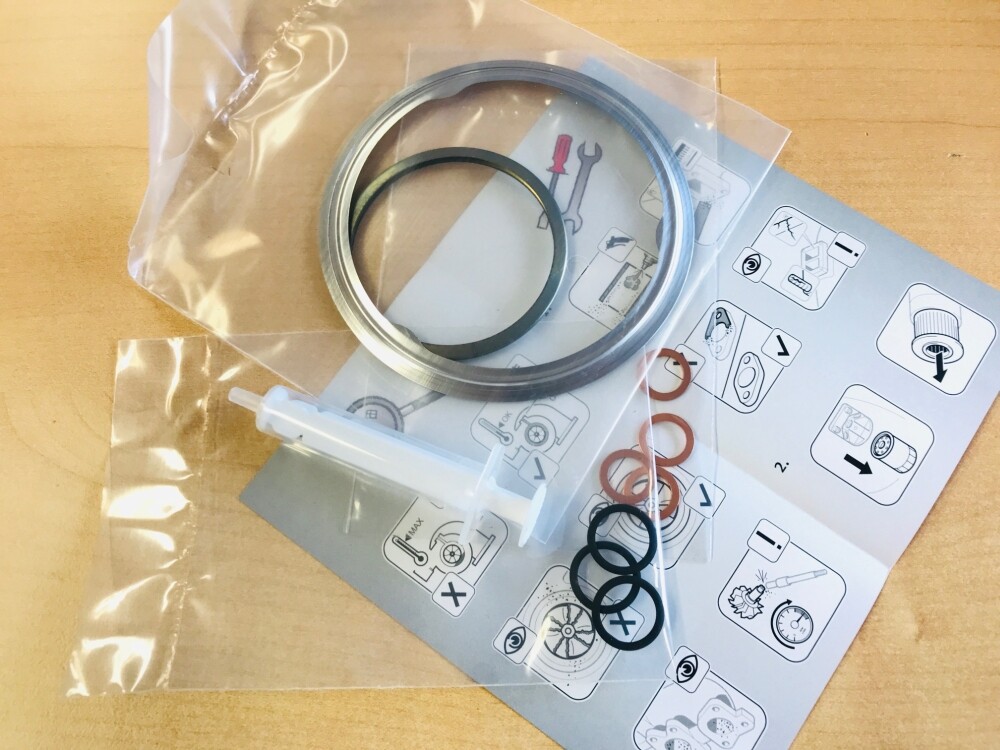 Turboladerdichtungen Montagesatz ELRING 727.471 für BMW 3 5 7 X3 X5 M57N Turbo – Bild 3