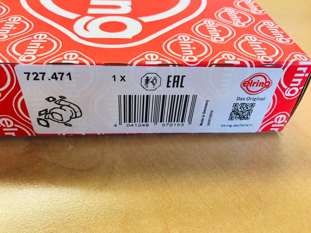 Turboladerdichtungen Montagesatz ELRING 727.471 für BMW 3 5 7 X3 X5 M57N Turbo – Bild 5