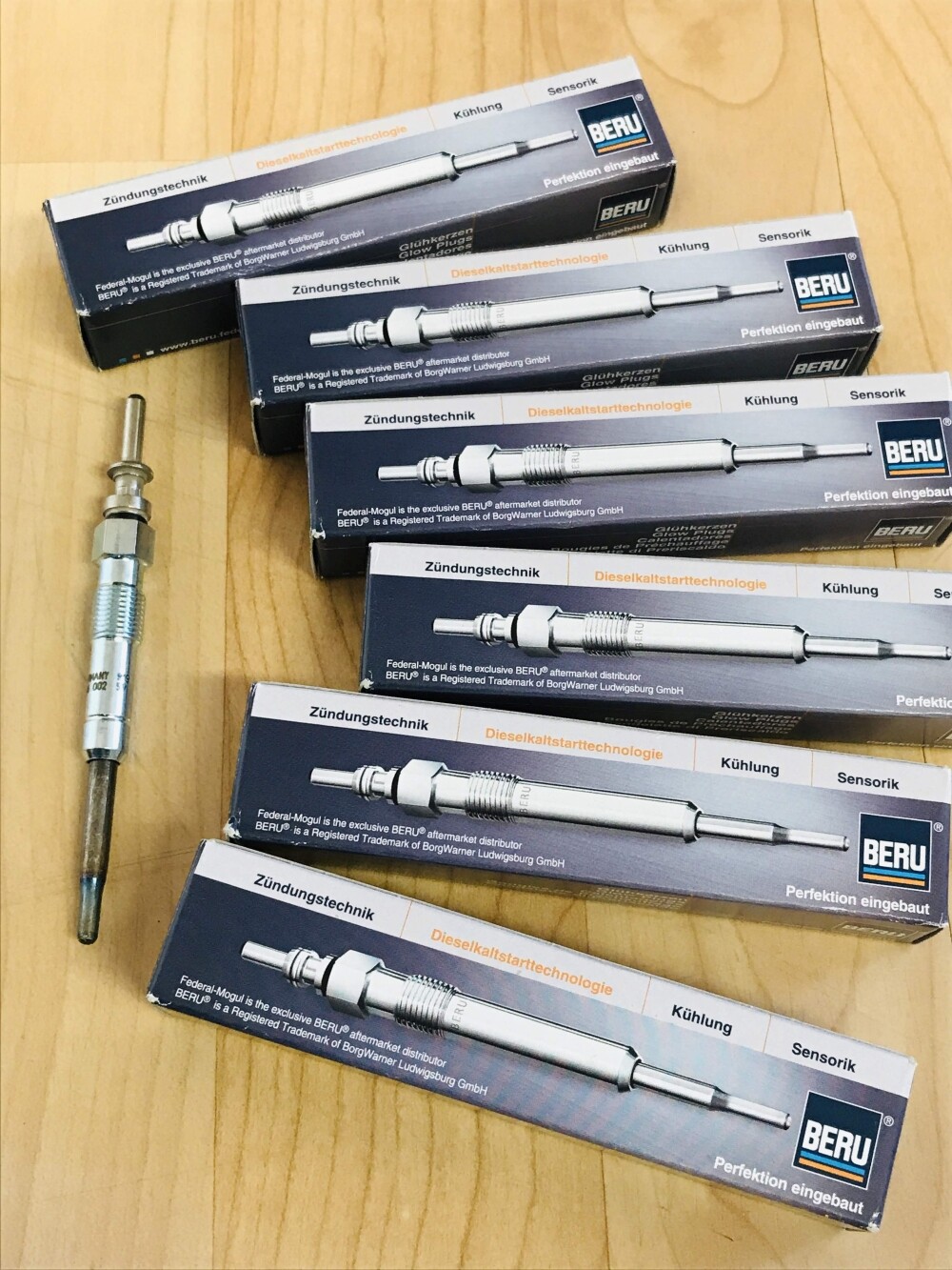 4x BERU ISS Glühkerzen GE102 BMW M47 M57 Motoren 1 3 5 6 7 X3 X5 X6 12237786869