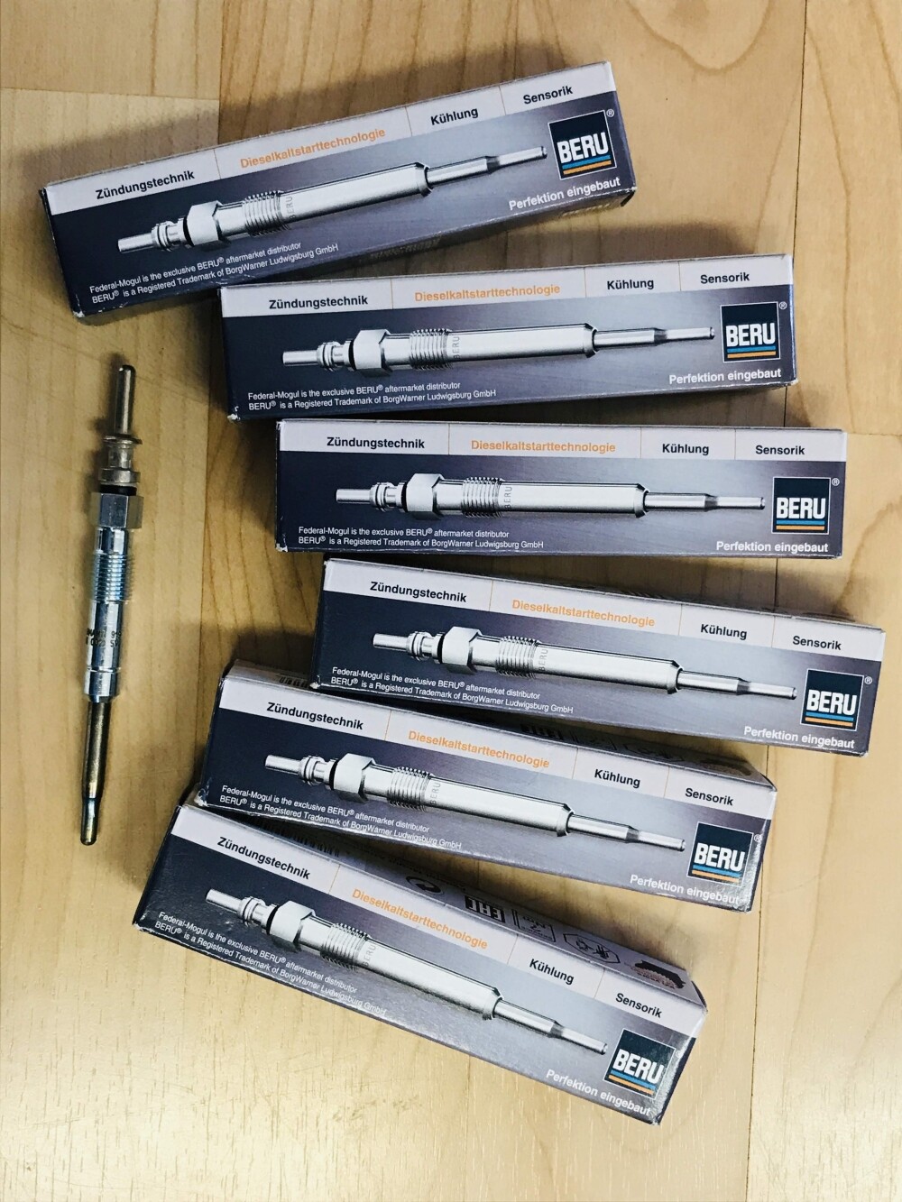 4x BERU ISS Glühkerzen GE102 BMW M47 M57 Motoren 1 3 5 6 7 X3 X5 X6 12237786869 – Bild 3