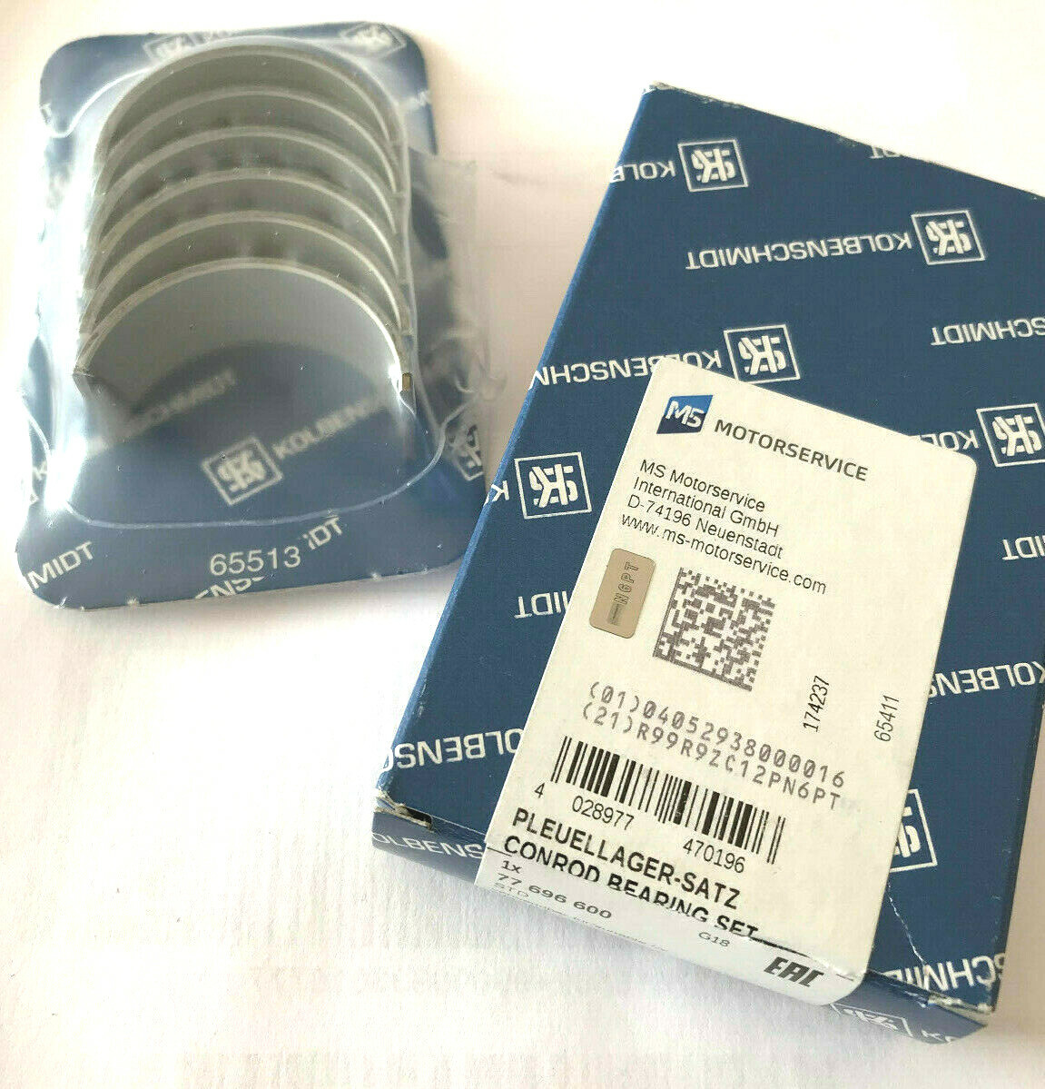 Pleuellager Satz STD Kolbenschmidt 77696600 für SMART 599ccm 698 0.6 0.7 Fortwo