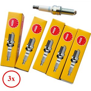 3x NGK Bougies pour Smart 450 452 Essence 698ccm 700ccm 0,7 NGK LKR8A 5214