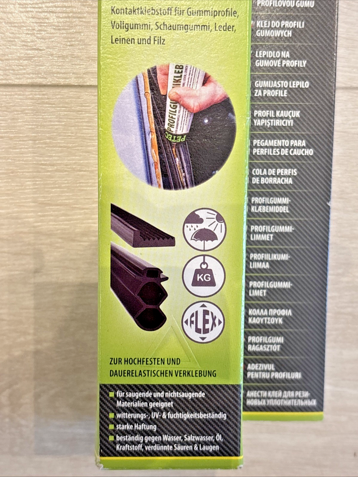 PETEC Gummikleber Kunststoff Klebstoff 93870 Türgummi Dichtung 70ml – Bild 5