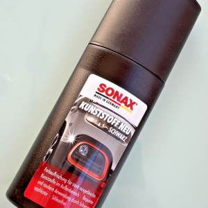 SONAX Kunststoff Neu Schwarz Stoßstangenschwarz 100ml Kunststoffpflege