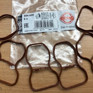 6x ELRING Dichtungssatz Ansaugbrücke f. BMW N57 B57 BMW 11617807480 584.600