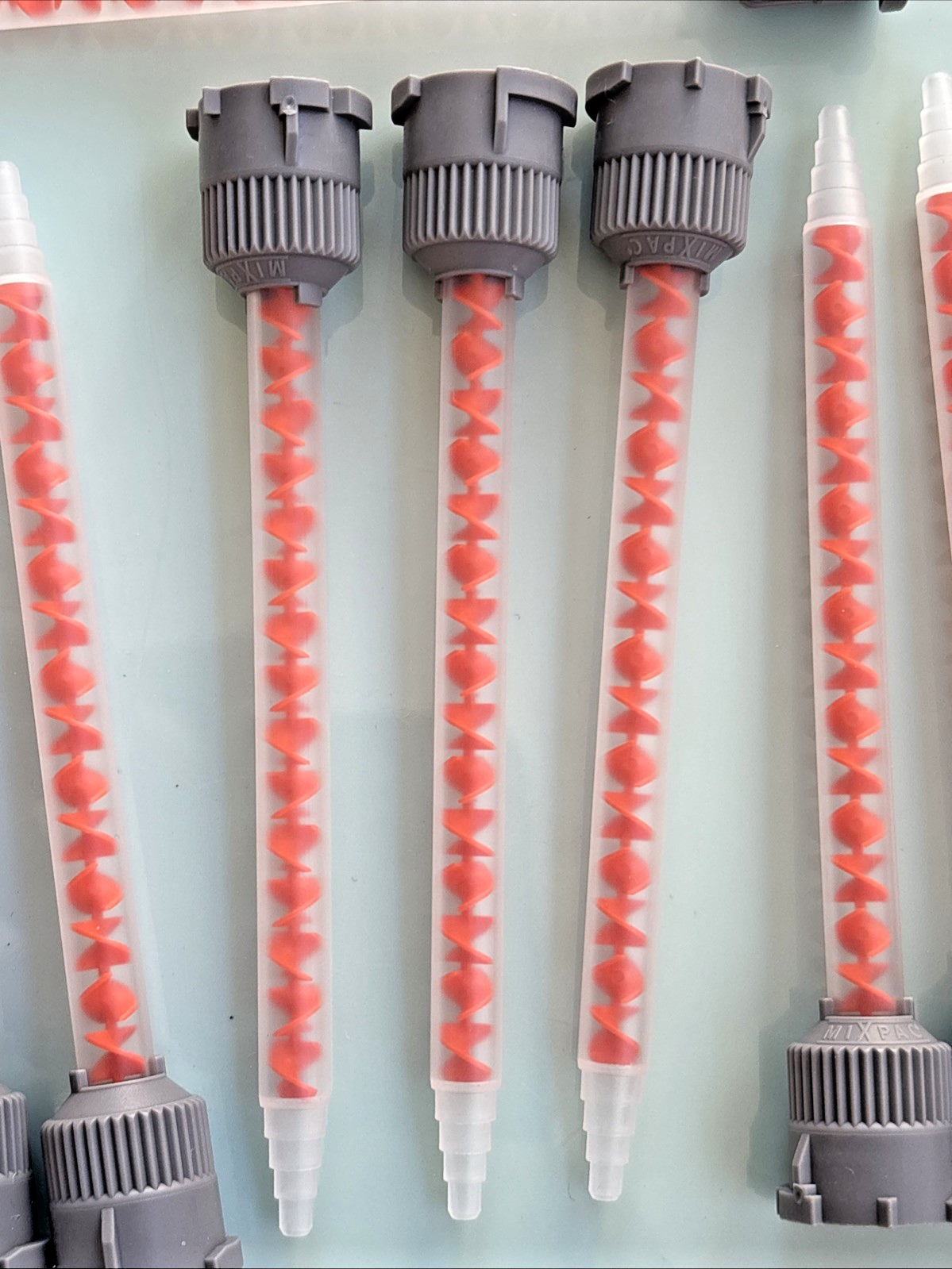 10x Mischdüsen Statikmixer für 50 ml 2K-Kartuschen 10:1 Zweikomponentenkleber – Bild 2