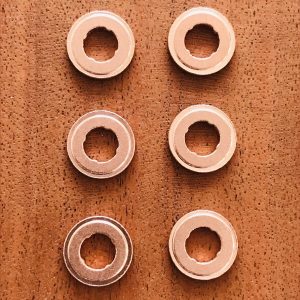 6x Nozzle Holder For Injector Bosch F00VC17503 F BMW Fiat Ford Mercedes