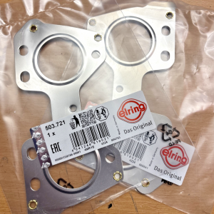 2x Abgaskrümmer Dichtungssatz f. BMW N47 B47 Motor 11628509783 Elring 503.721