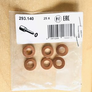 6x Dichtring Kupferscheibe für Injektor BOSCH F00VC17503