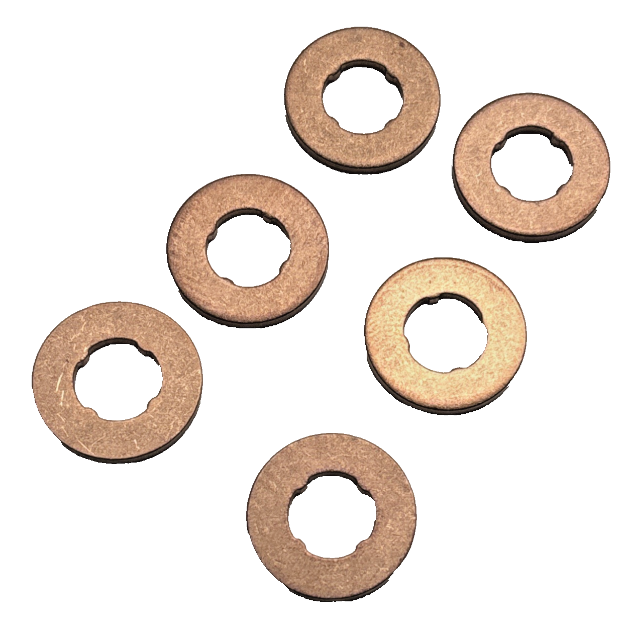 4x Diesel Injektor Scheibe Dichtung Satz NEU Vgl. Bosch F00VP01004 für VW AUDI – Bild 2