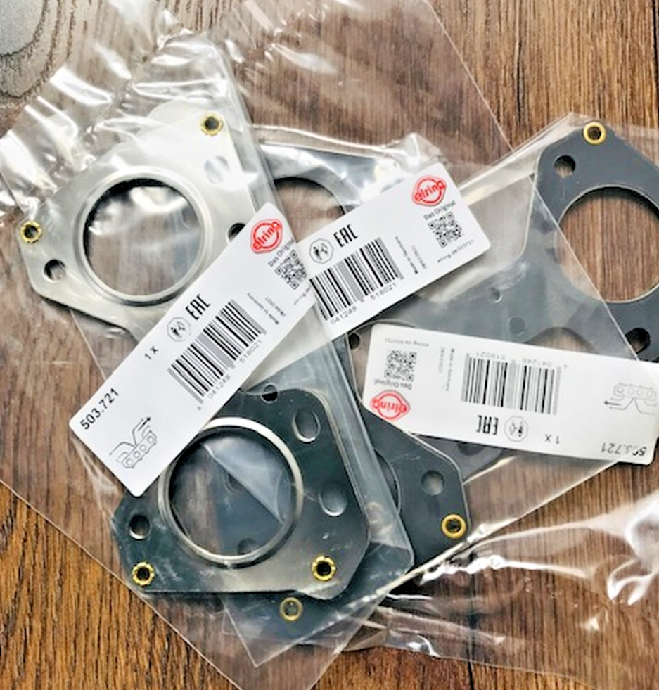 2x Abgaskrümmer Dichtungssatz für BMW N47 B47 Motor 1er 3er 5er ELRING 503.721
