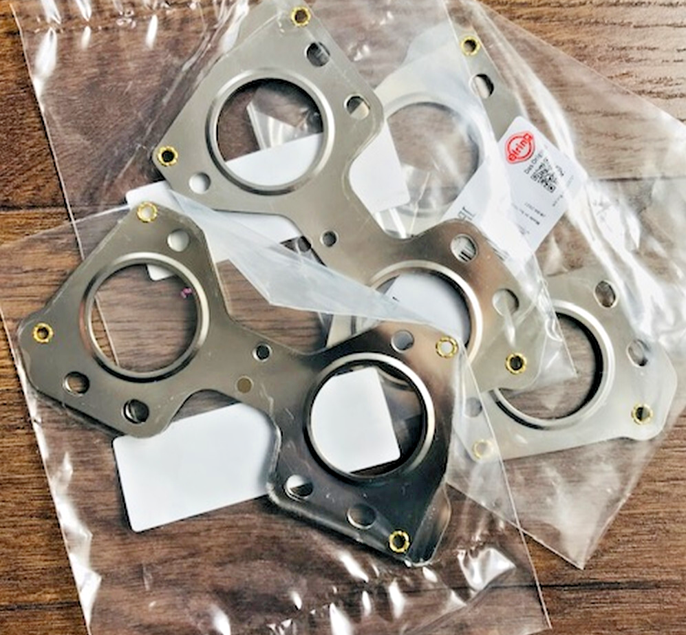 2x Abgaskrümmer Dichtungssatz für BMW N47 B47 Motor 1er 3er 5er ELRING 503.721 – Bild 3
