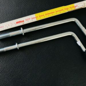 Klemmhalterknebel Toggle Screw 9 7/16in For Clamp 1 7/8in Rohrstütze Wheel