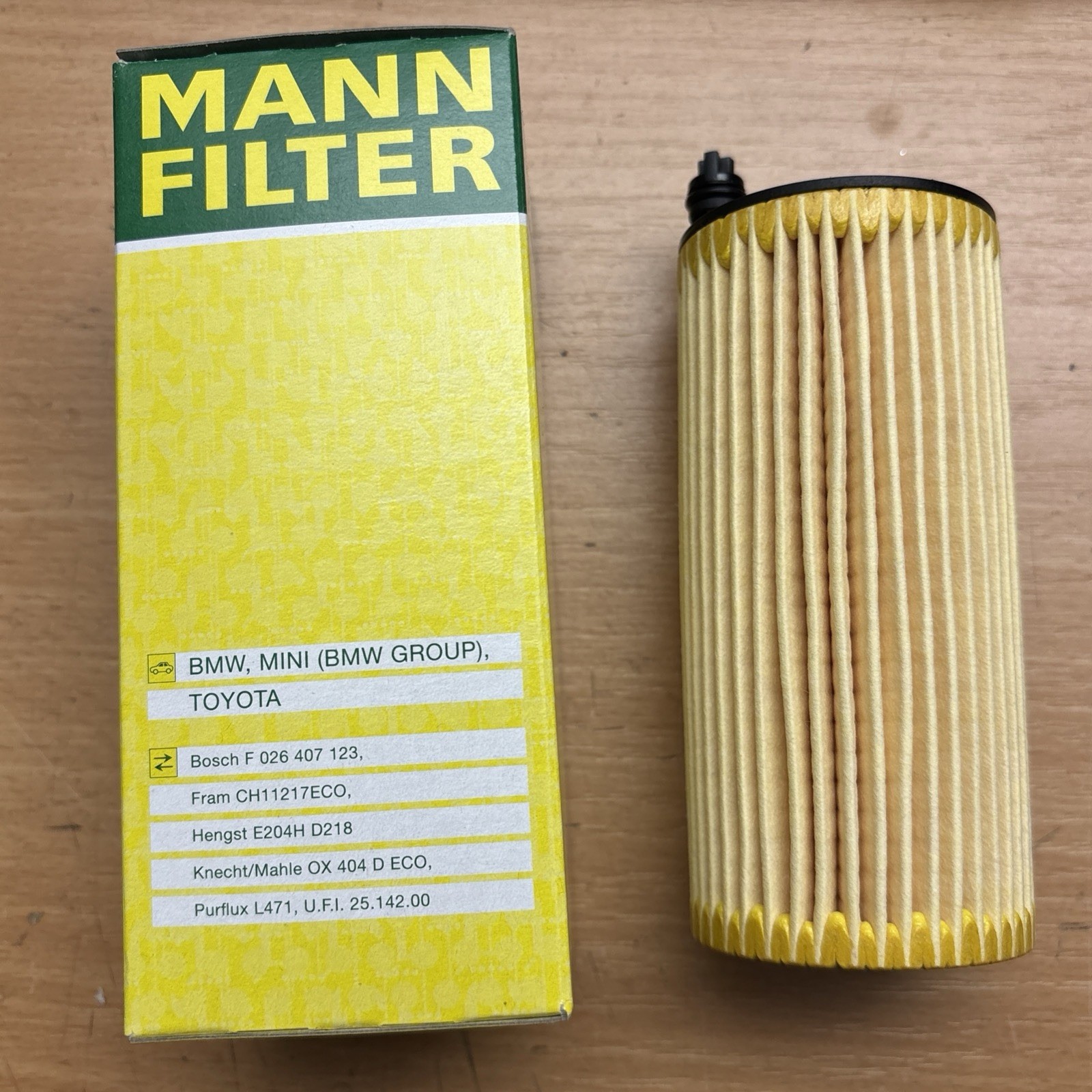 Original MANN Ölfilter HU 6004 x für BMW ALPINA D3 D4 D5 N47 N57 Motoren – Bild 7