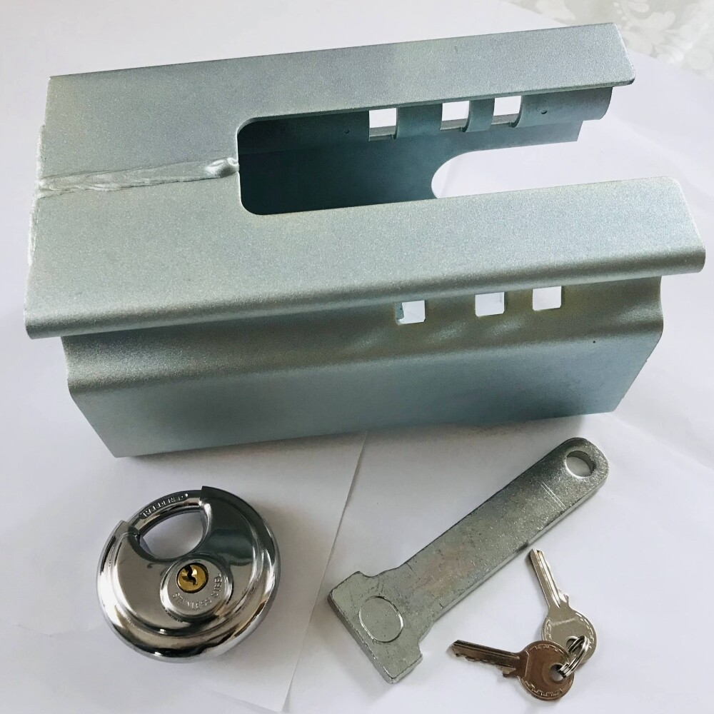 Diebstahlschutz SafetyBox mit Schloss Kastenschloss Diebstahlsicherung Wohnwagen – Bild 2