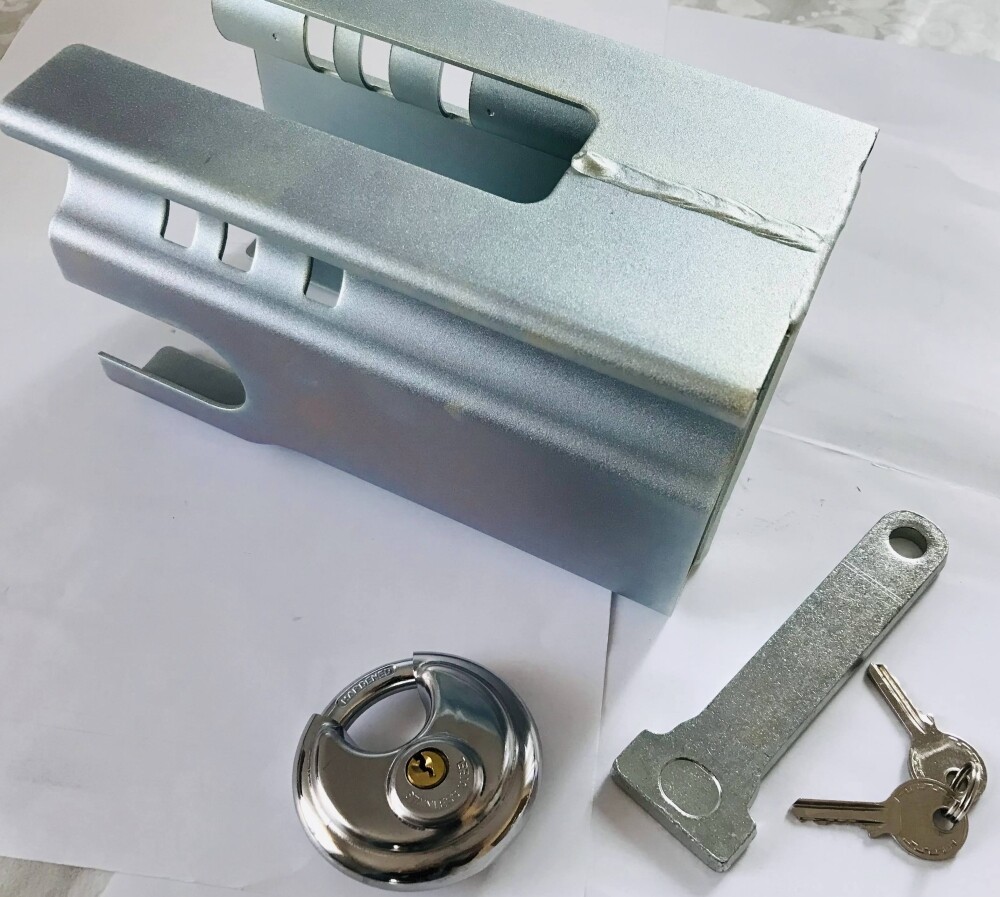 Diebstahlschutz SafetyBox mit Schloss Kastenschloss Diebstahlsicherung Wohnwagen – Bild 3