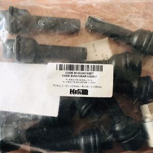 10x H&R Felgenschlösser Kugelbund M14x1,50x50 B1455007ASET Kugel R14 schwarz