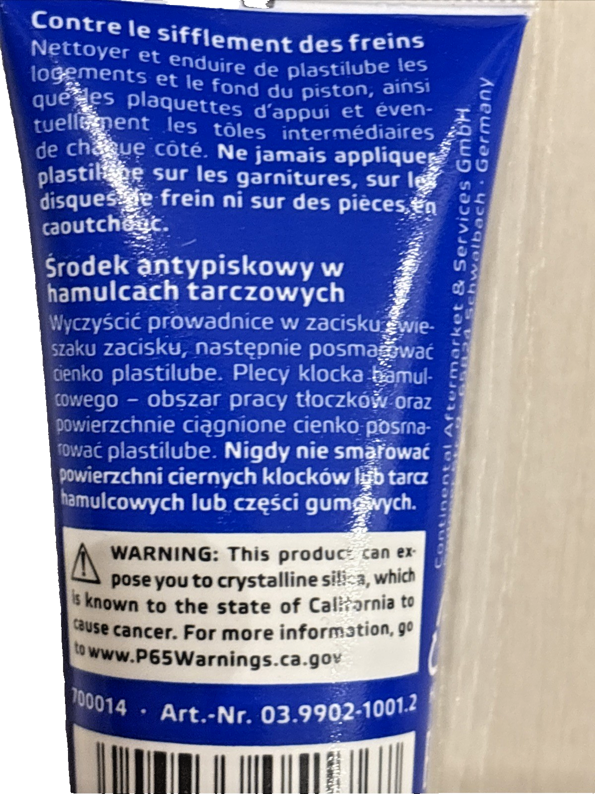 ATE Plastilube Dauerschmierstoff Bremsenfett 35ml Bremssattel 20,54Eur/100ml – Bild 5