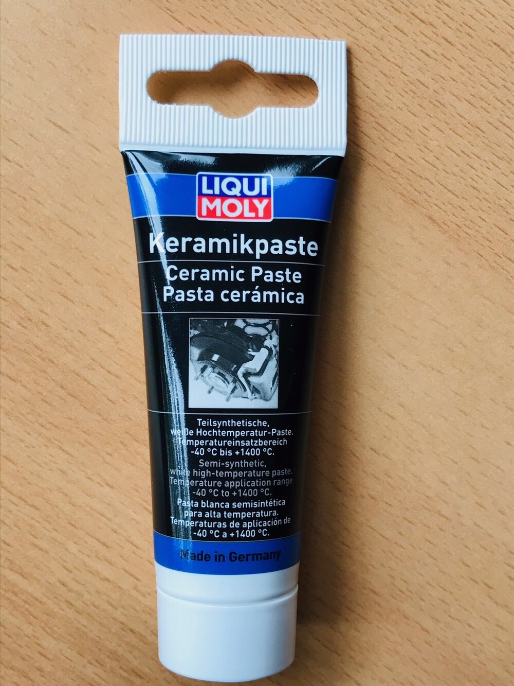Liqui Moly Keramikpaste Montagefett (Glühkerzenfett) Paste 50g Tube bis +1400 °C