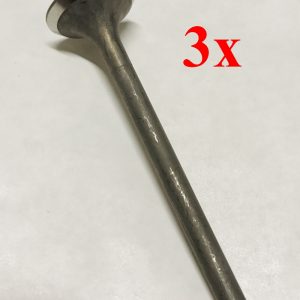 3x Auslassventil für SMART 450 452 599ccm 698ccm 0.6 0.7 Benzin Cabrio Coupe