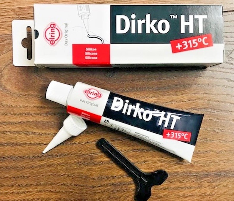 Dichtmasse Dirko HT ROT 70ml Silikondichtung 315°C Ölwanne Getriebe Motor