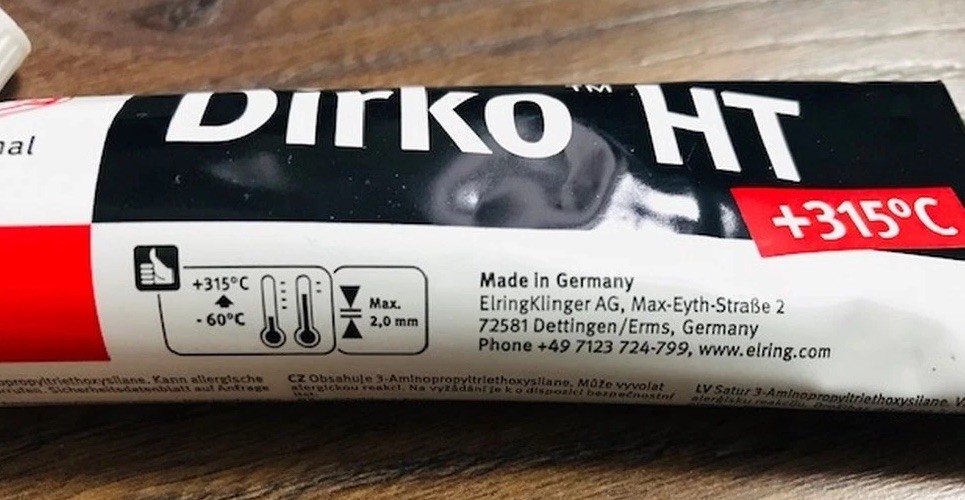 Dichtmasse Dirko HT ROT 70ml Silikondichtung 315°C Ölwanne Getriebe Motor – Bild 5