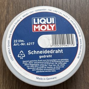 LIQUI MOLY 6217 Schneidedraht gedreht Schneidmittel Draht Sägedraht