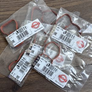 6x ELRING Dichtungssatz Ansaugbrücke für BMW N57 D30 BMW 11618507335 451.730