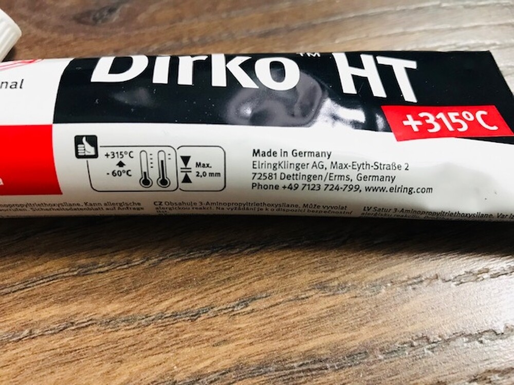 Elring Dirko HT 705.708 rot Dichtstoff Dichtmasse 70ml Hochtemperatur Silikon 21,36Eur/100ml – Bild 2