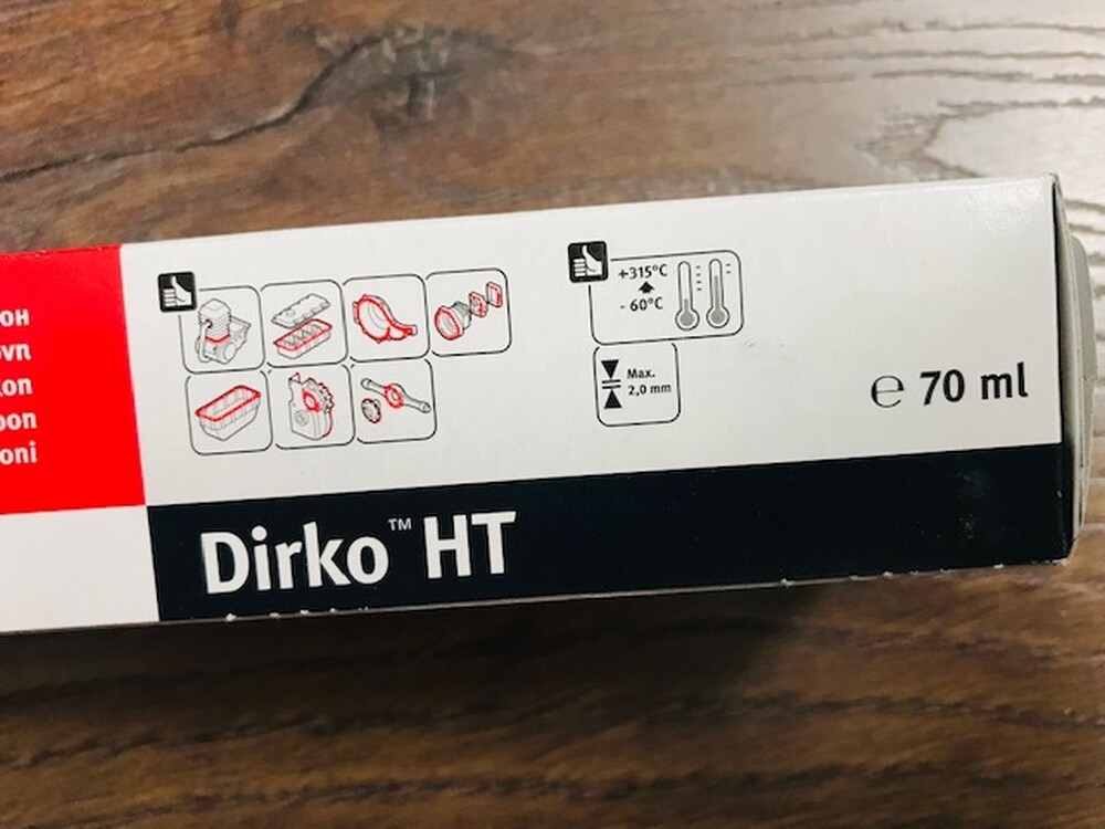 Elring Dirko HT 705.708 rot Dichtstoff Dichtmasse 70ml Hochtemperatur Silikon 21,36Eur/100ml – Bild 3