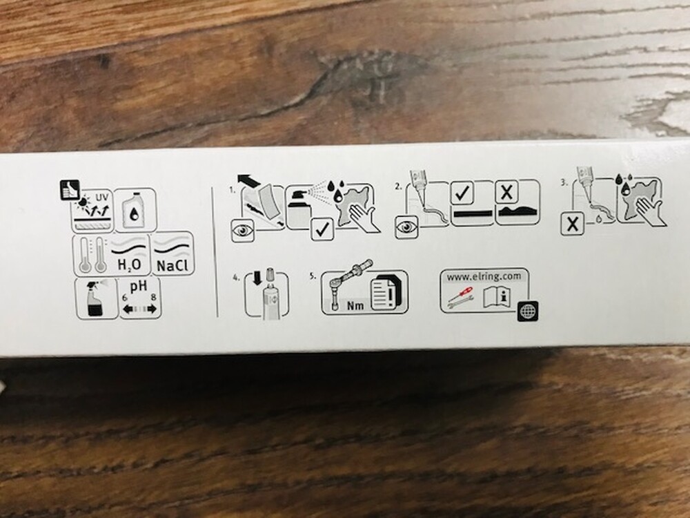 Elring Dirko HT 705.708 rot Dichtstoff Dichtmasse 70ml Hochtemperatur Silikon 21,36Eur/100ml – Bild 4