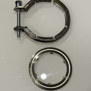 Auspuffschelle + Dichtung Abgasrohr für BMW N47 18308513651 18308512137