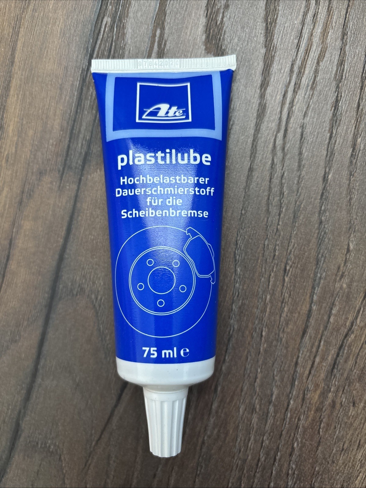 ATE Plastilube Dauerschmierstoff Bremsenfett 75ml Scheibenbremse 17,26Eur/100ml – Bild 2
