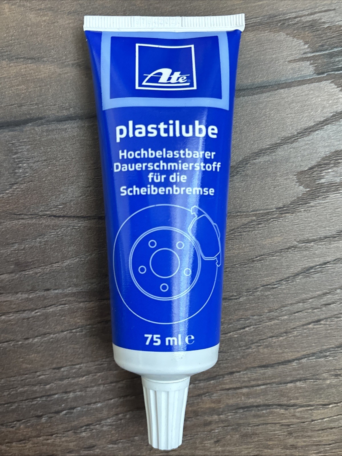 ATE Plastilube Dauerschmierstoff Bremsenfett 75ml Scheibenbremse 17,26Eur/100ml – Bild 3