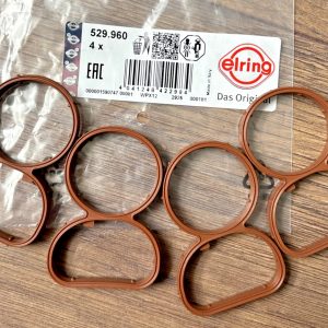 4x ELRING 529.960 Dichtungs Satz Ansaugbrücke für BMW N47 Motor BMW 11617801438