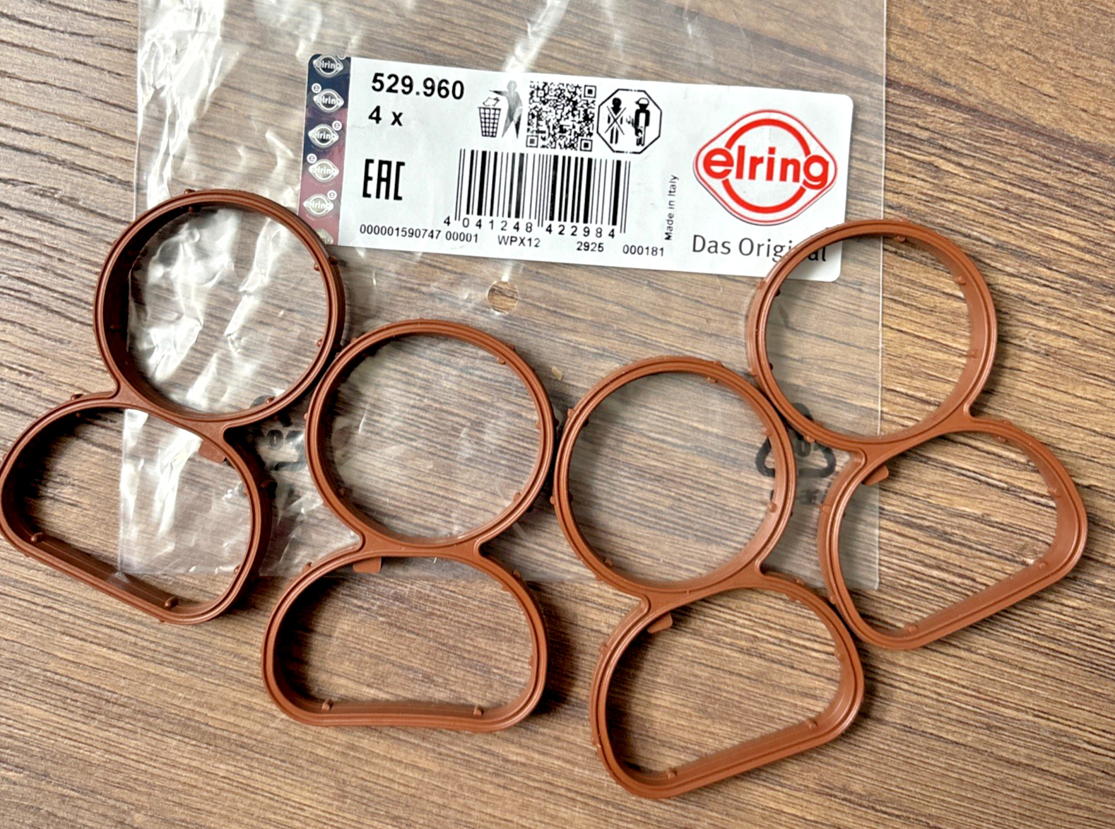 4x ELRING Dichtungen Ansaugbrücke f. BMW N47 BMW 11617801438 1er 3er 5er X1 X3